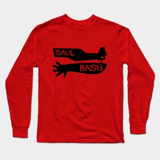 Saul Bass Long Sleeve T-Shirt